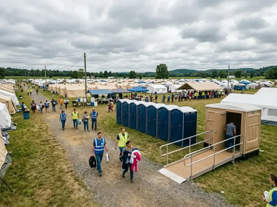 disaster-relief-camp-restrooms-010 — frequently asked questions, Dumpster & Portable Bathrooms Rental in Calvert City, KY